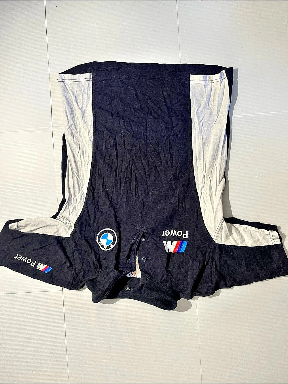 BMW M Power Performance Polo in Black & White
